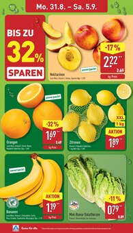 Bananen im ALDI Nord Prospekt "Aktuelle Angebote" mit 43 Seiten (Wuppertal)
