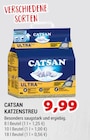 KATZENSTREU Angebote von CATSAN bei Zookauf Hilden für 9,99 €