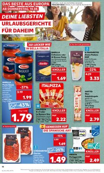 Barilla im aktuellen Kaufland Prospekt (Rostock) Barilla im Kaufland Prospekt "Aktuelle Angebote" mit 58 Seiten (Rostock)