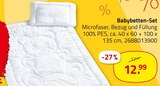 Babybetten-Set für 12,99 € bei ROLLER im Angebot Babybetten-Set im aktuellen ROLLER Prospekt