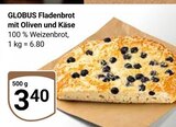 Aktuelle Oliven Angebote bei GLOBUS in Krefeld Aktuelles Fladenbrot mit Oliven und Käse Angebot bei GLOBUS in Krefeld ab 3,40 €