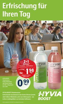 Wasser im Getränke Hoffmann Prospekt "Aktuelle Angebote" mit 11 Seiten (Cottbus)