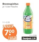 Brennspiritus von  im aktuellen V-Markt Prospekt für 2,99 €