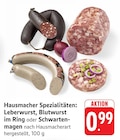 EDEKA Wallhalben - Leberwurst Angebot im Prospekt Leberwurst bei EDEKA im Wallhalben Prospekt für 0,99 €