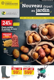 Catalogue Espace Emeraude à Saint-Maurice-lès-Charencey, avec 16 pages Prospectus Espace Emeraude à Saint-Maurice-lès-Charencey: "Nouveau départ au jardin", 16} pages, 22/01/2026 - 15/02/2026