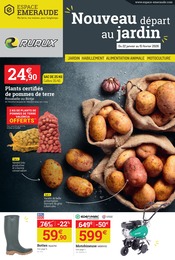 Prospectus Jardineries & Animaleries Espace Emeraude en cours à Hérouville-Saint-Clair et alentours, "Nouveau départ au jardin", 16 pages, 22/01/2026 - 15/02/2026 Catalogue Jardineries & Animaleries Espace Emeraude en cours à Hérouville-Saint-Clair et alentours, "Nouveau départ au jardin", 16 pages, 22/01/2026 - 15/02/2026