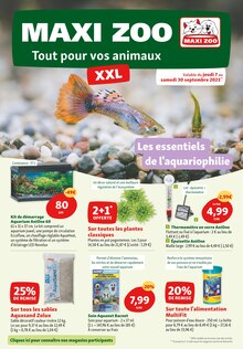 Prospectus Maxi Zoo à Saint-Dié-des-Vosges, "Maxi Zoo : Tout pour vos animaux XXL", 6 pages de promos valables du 07/09/2023 au 01/10/2023