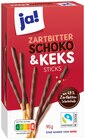 Aktuelles Schoko & Keks Sticks Angebot bei REWE in Jena ab 1,29 €