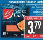 Norwegischer Räucher-Lachs im EDEKA Prospekt Norwegischer Räucher-Lachs von Gut & Günstig im aktuellen EDEKA Prospekt für 3,79 €