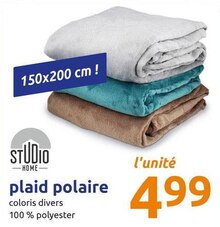 Lit - STUDIO HOME - Action Lit - STUDIO HOME à 4,99 € dans le catalogue Action "Petits prix, grands sourires"
