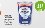 Alnatura Bio-Joghurt von Bioland im aktuellen tegut Prospekt für 1,29 €