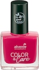 Nagellack Color & Care Nr. 140 Orchid Pink im dm-drogerie markt Prospekt Nagellack Color & Care Nr. 140 Orchid Pink von alverde NATURKOSMETIK im aktuellen dm-drogerie markt Prospekt für 3,45 €