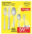 Besteck Elegance, 30-tlg. im Angebot bei Zurbrüggen in Hagen Besteck Elegance, 30-tlg. Angebote von Rösle bei Zurbrüggen Hagen für 59,99 €