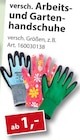 Aktuelle Schuhe Angebote bei Sonderpreis Baumarkt in Göttingen Aktuelles Arbeits- und Gartenhandschuhe Angebot bei Sonderpreis Baumarkt in Göttingen ab 1,00 €