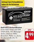 KFZ-Verbandkasten im Angebot bei E center in Freiburg KFZ-Verbandkasten Angebote von Kalff bei E center Freiburg für 4,99 €