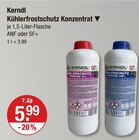 Kühlerfrostschutz Konzentrat ANF im Angebot bei V-Markt in Kempten Kühlerfrostschutz Konzentrat ANF Angebote von Kerndl bei V-Markt Kempten für 5,99 €