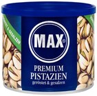 Premium Pistazienkerne oder Premium Pistazien Angebote von Max bei REWE Braunschweig für 3,99 €