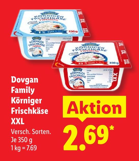 Körniger Frischkäse XXL