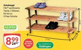 Schuhregal von Kesper im aktuellen GLOBUS Prospekt