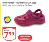 Damen- oder Herren-EVA Clog Angebot in Großenstein Damen- oder Herren-EVA Clog im aktuellen Prospekt bei GLOBUS in Großenstein