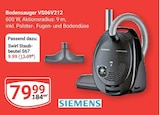 Bodensauger VS06V212 Angebote von Siemens bei GLOBUS Altenburg für 9,99 €