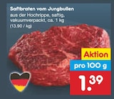 Aktuelles Saftbraten vom Jungbullen Angebot bei Netto Marken-Discount in Heilbronn ab 1,39 €