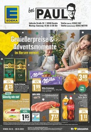 EDEKA Prospekt für Geseke mit 24 Seiten EDEKA Prospekt für Geseke: "Aktuelle Angebote", 24 Seiten, 04.12.2023 - 09.12.2023