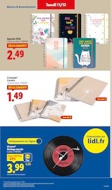 Agenda Angebote im Prospekt "Votre repas de fêtes" von Lidl Agenda Angebote im Prospekt "Votre repas de fêtes" von Lidl auf Seite 57