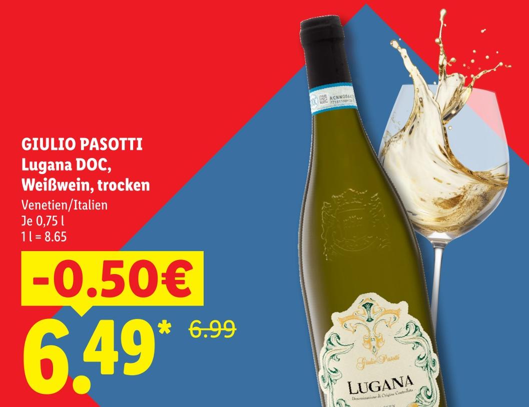 Lugana DOC, Weißwein, trocken