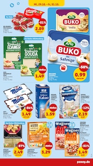 Käse im aktuellen Penny Prospekt (Ulm) Käse im Penny Prospekt "Wer günstig will, muss Penny." mit 45 Seiten (Ulm)