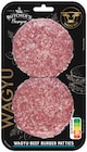 Wagyu Beef Burger Patties im Angebot bei REWE in Bad Homburg Wagyu Beef Burger Patties Angebote von Butcher’s bei REWE Bad Homburg für 5,29 €