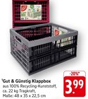 Klappbox Angebote von Gut & Günstig bei EDEKA Saarbrücken für 3,99 €
