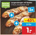 Aktuelles Laugenstangen mit Saaten Angebot bei Netto Marken-Discount in Mainz ab 1,00 €