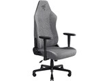 Iskur V2 X - Gaming-Stuhl mit integrierter Lendenwirbelstütze (hochverdichtete Schaumstoffpolster, 2D-Armlehnen, weicher Stoff) Stoff Hell-Grau Gaming Stuhl von RAZER im aktuellen MediaMarkt Saturn Prospekt für 214,99 €
