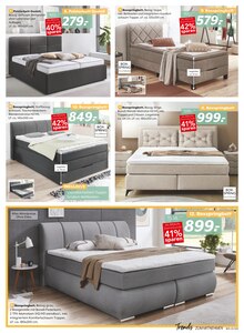 Bett im aktuellen BRAUN Möbel-Center Prospekt (Reutlingen) Bett im BRAUN Möbel-Center Prospekt "Lifestyle Trends" mit 12 Seiten (Reutlingen)