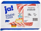 Schweine-Minutensteaks im Angebot bei REWE in Saarbrücken Schweine-Minutensteaks Angebote von ja! bei REWE Saarbrücken für 3,19 €