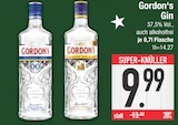 Gin Angebote von Gordon's bei E center Rosenheim für 9,99 €