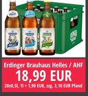 Helles / AHF Angebote von Erdinger Brauhaus bei Nuck Getränke Bautzen für 18,99 €