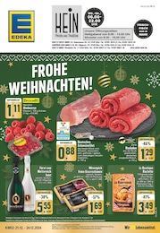 EDEKA Prospekt für Köln: "Aktuelle Angebote", 16 Seiten, 21.12.2024 - 24.12.2024