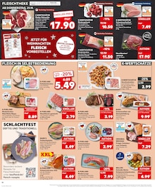 Schweinefleisch im Kaufland Prospekt "Aktuelle Angebote" mit 33 Seiten (Krefeld)