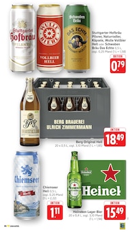 Bier im E center Prospekt "Aktuelle Angebote" mit 77 Seiten (Rottenburg (Neckar))