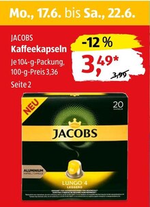 Kaffeekapseln bei ALDI SÜD in Ingolstadt Kaffeekapseln im Angebot bei ALDI SÜD Ingolstadt für 3,49 €