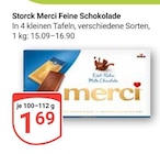 GLOBUS - Merci Feine Schokolade Angebot im Prospekt Merci Feine Schokolade bei GLOBUS im Prospekt "" für 1,69 €