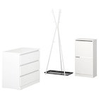 Flur-Set, 4-tlg. weiß/grau Angebote von BISSA / EKRAR bei IKEA Freiberg für 144,96 €