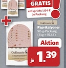 Aktuelle Paprika Angebote bei combi in Bremen Aktuelles Paprikalyoner Angebot bei combi in Bremen ab 1,39 €