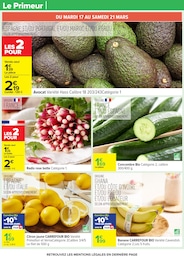 Prix et réduction Banane dans le prospectus Carrefour en cours Offre Banane dans le catalogue Carrefour du moment à la page 28