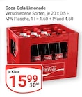 Aktuelle Cola Angebote bei GLOBUS in Bochum Aktuelles Coca-Cola Angebot bei GLOBUS in Bochum ab 15,99 €