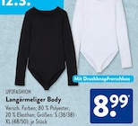 Langärmeliger Body von UP2FASHION im aktuellen ALDI SÜD Prospekt
