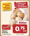 Aktuelle Wecker Angebote bei combi in Osnabrück Aktuelles Weizenbrötchen Angebot bei combi in Osnabrück ab 0,75 €