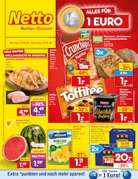 Aktueller Netto Marken-Discount Prospekt, "Aktuelle Angebote", mit Angeboten der Woche, gültig von 27.04.2026 bis 27.04.2026
